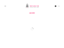 Tablet Screenshot of mostadultfun.com